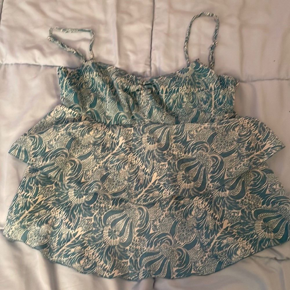 Teal top